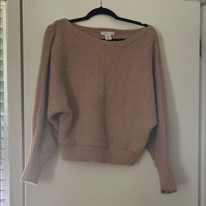 Sincerely Jules Cozy Tan Crew Neck Sweater